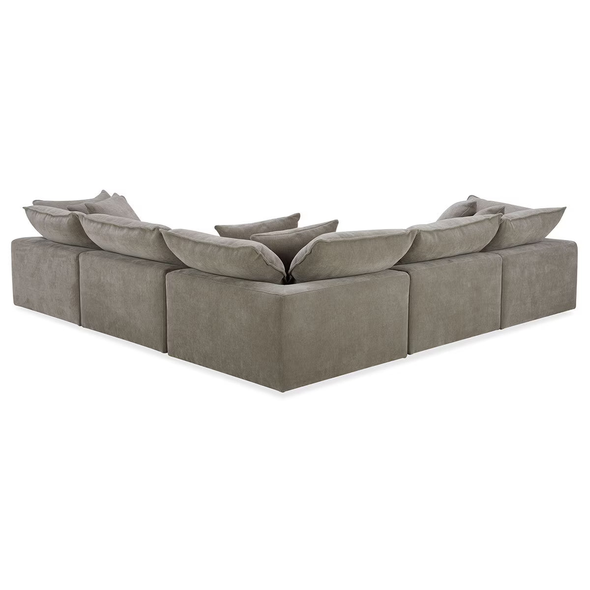 Sereen Beige Fabric 6 Piece Modular Sofa